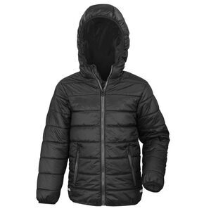 Result Core Childrens/Kids Padded Jacket / Black